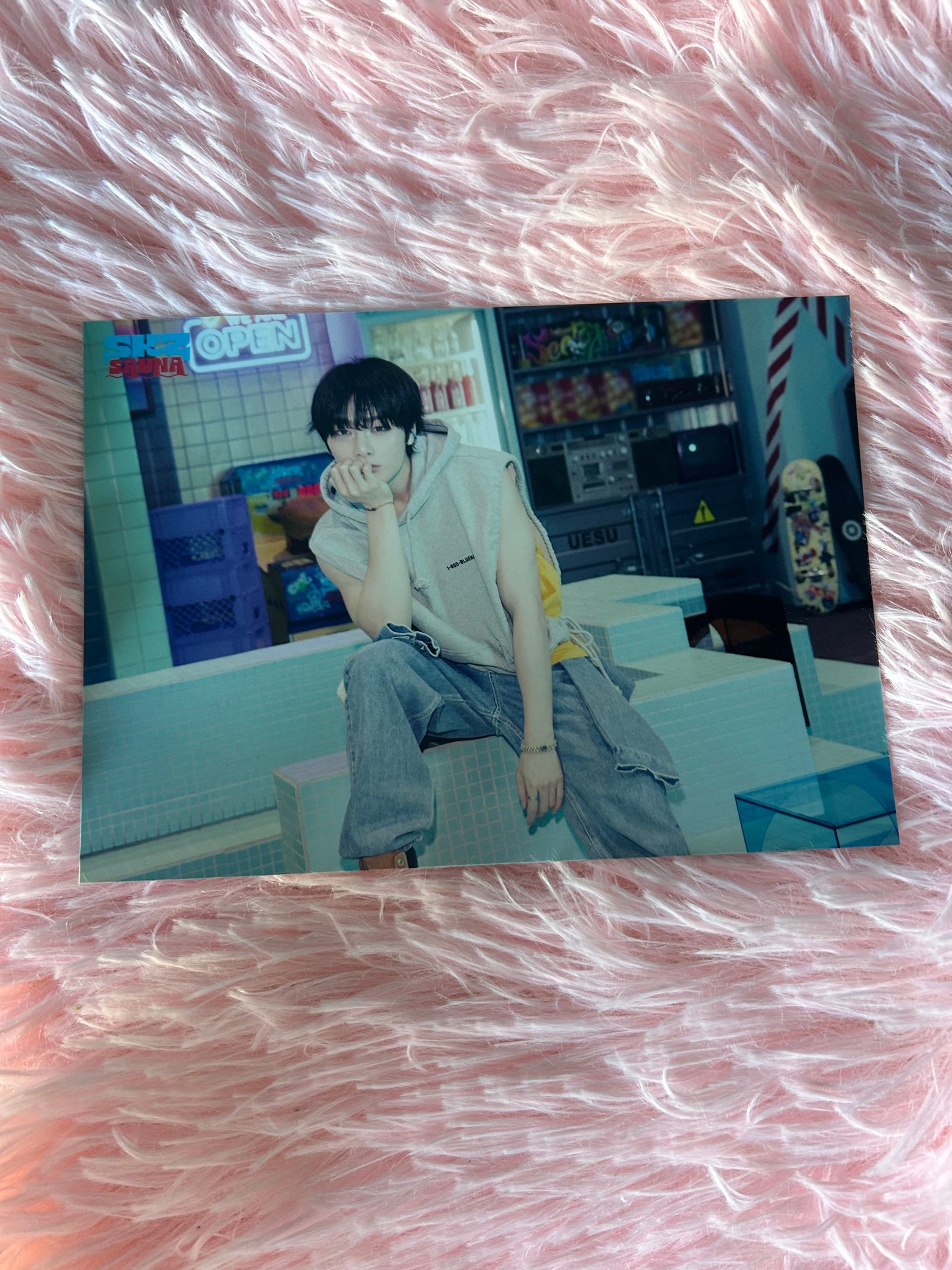 Stray Kids SKZ Sauna Trading Card