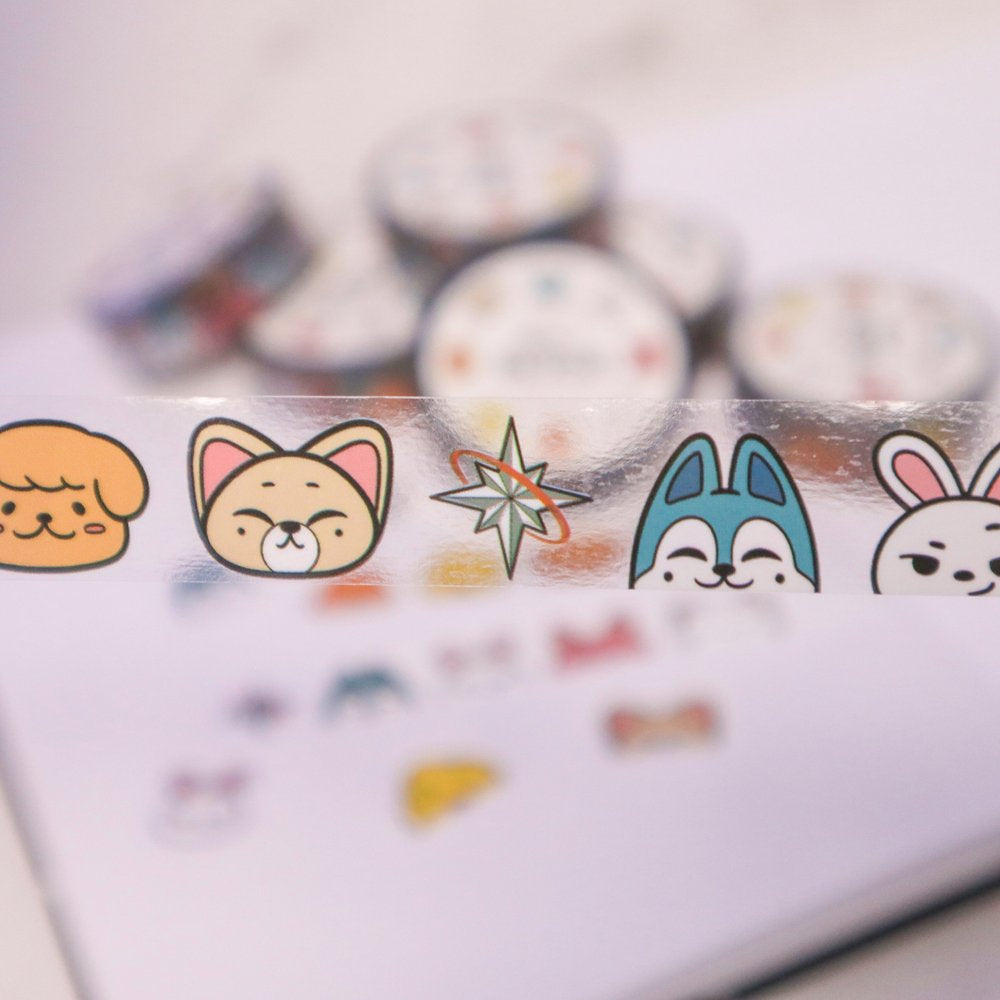 Peek-a-SKZOO Clear Tape