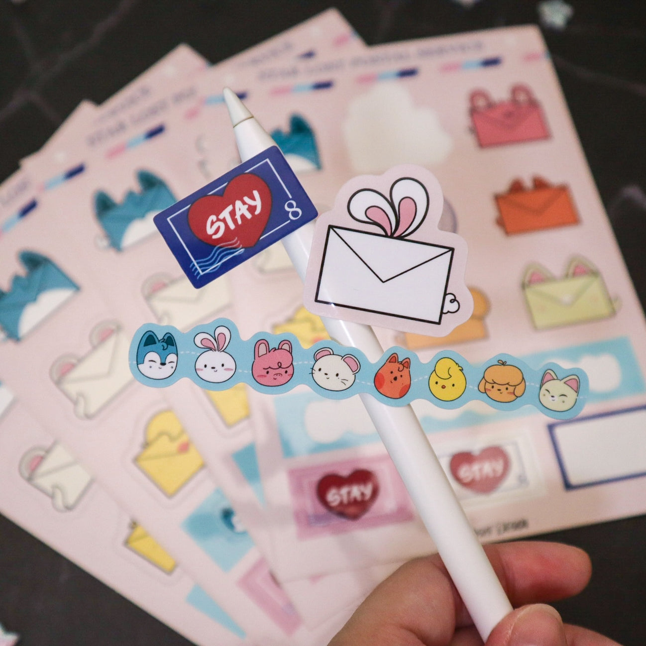 SKZOO Mail Vinyl Sticker Sheet
