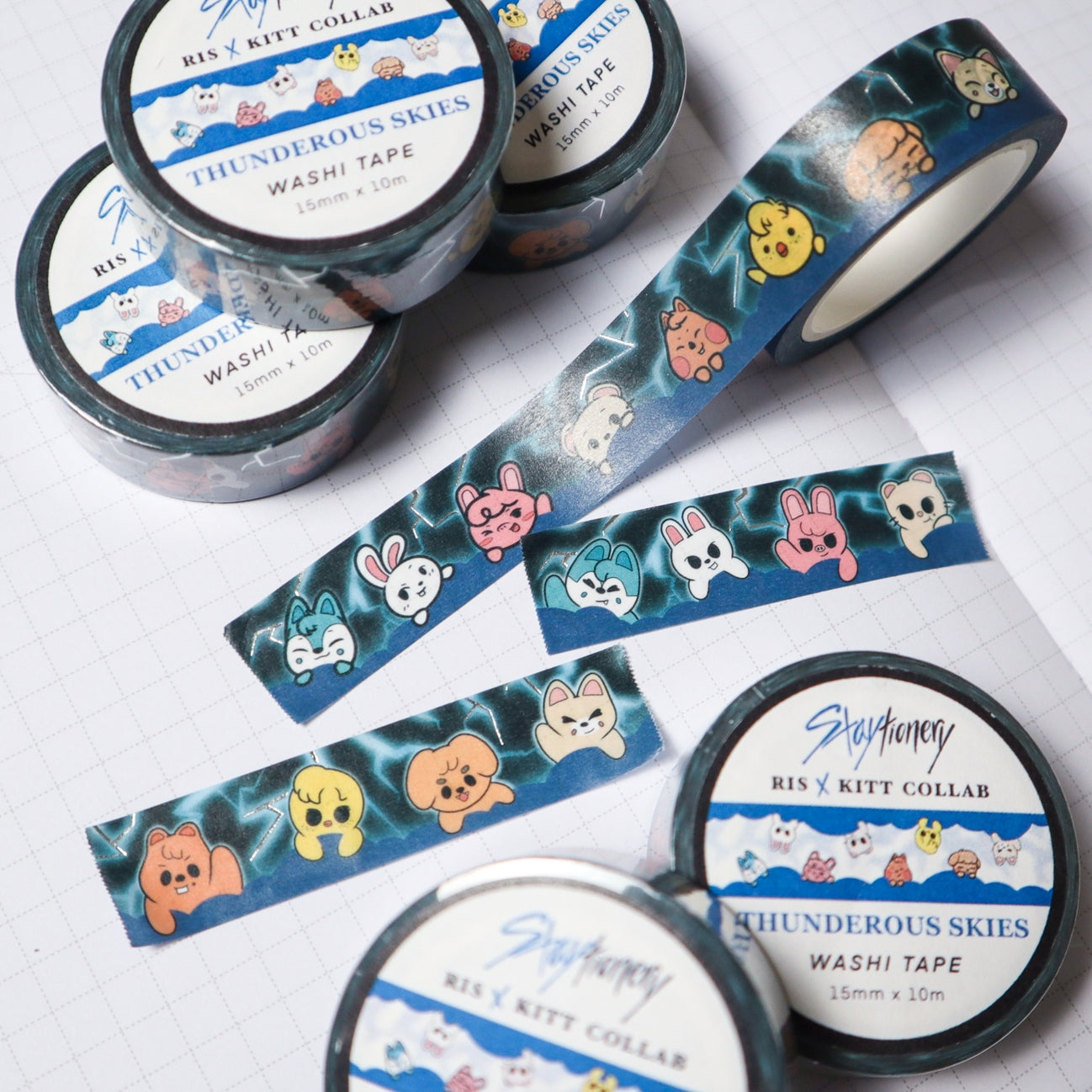 SKZ Thunderous Skies Washi Tape