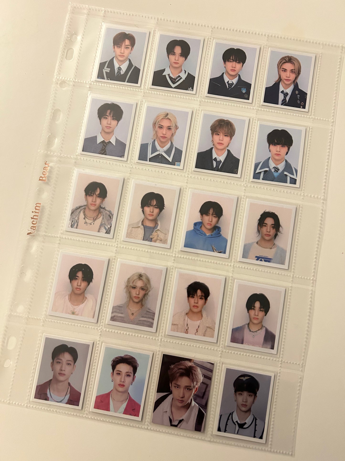 A4 Mini ID Binder Pages