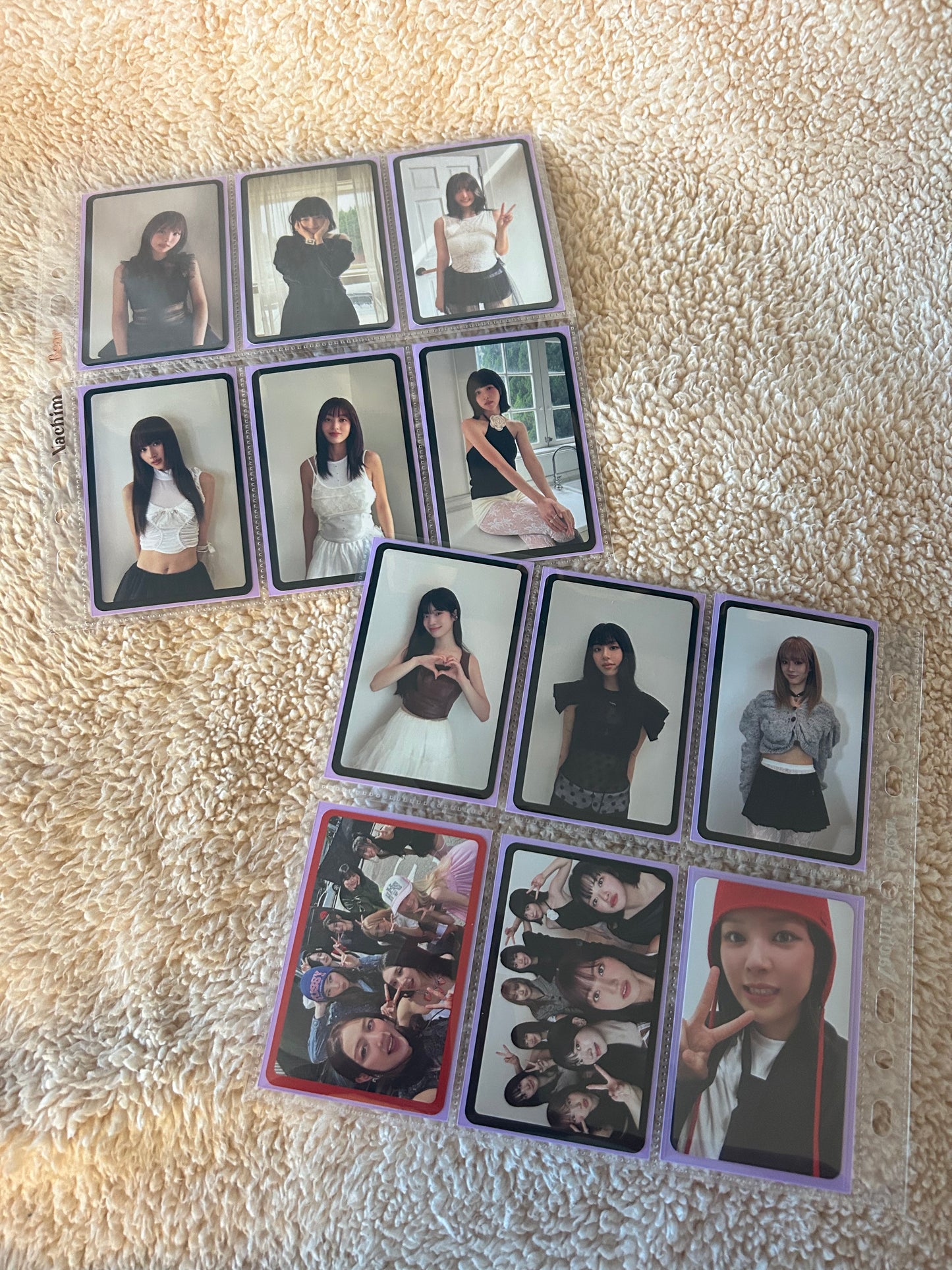 A5 Wide Slim-Fit Double Sided Photocard Binder Pages