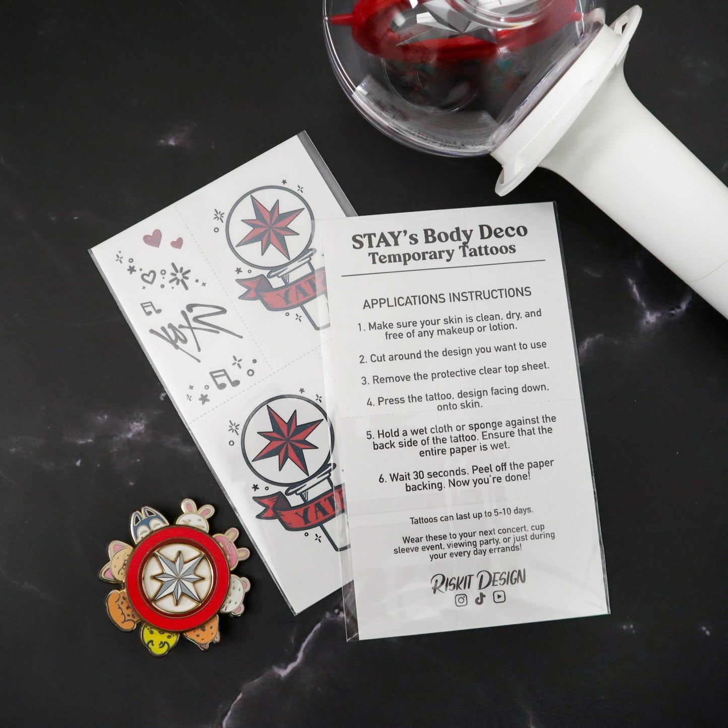 Stay’s Body Deco Temp Tattoos