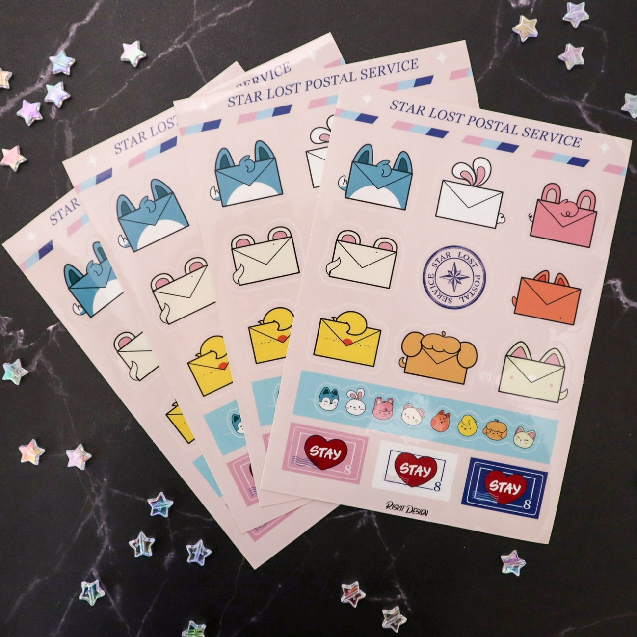 SKZOO Mail Vinyl Sticker Sheet