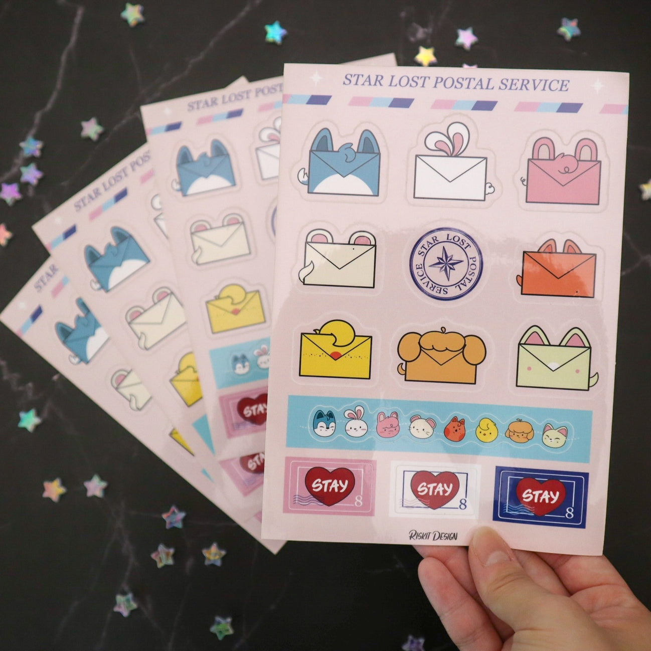 SKZOO Mail Vinyl Sticker Sheet