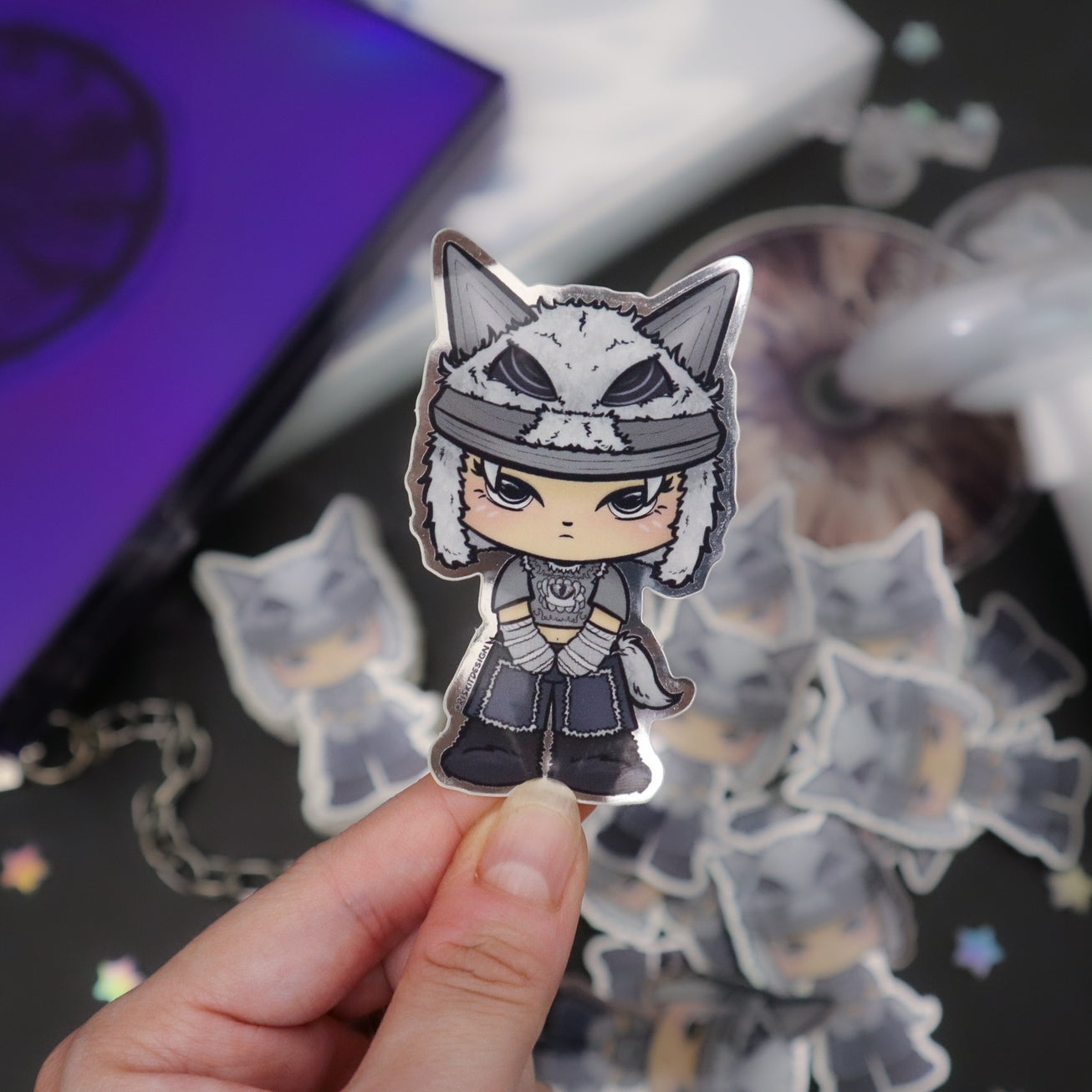 Alpha Wolf Sticker
