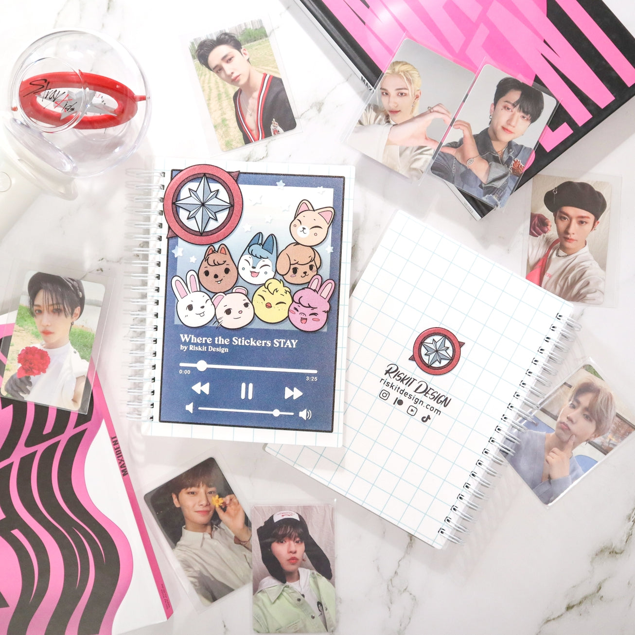 Music Player Reusable Sticker Book