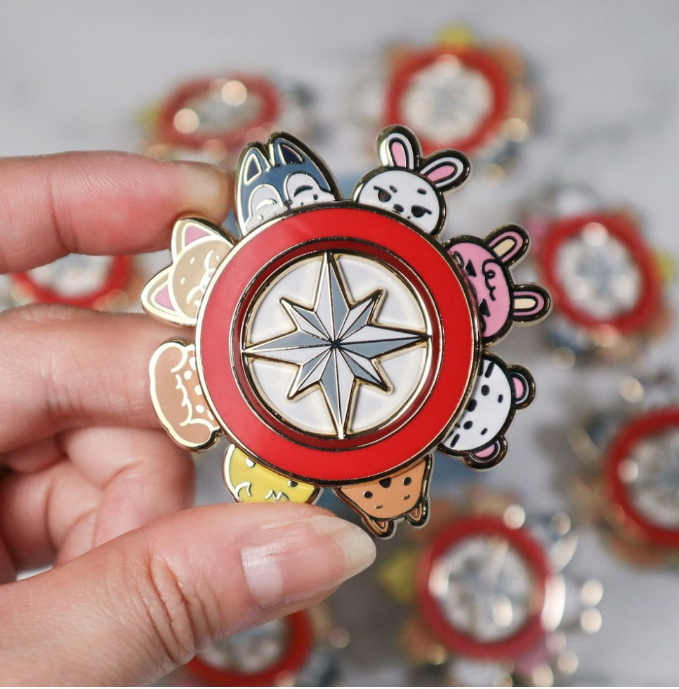 NachimPin Spinning Enamel Pin