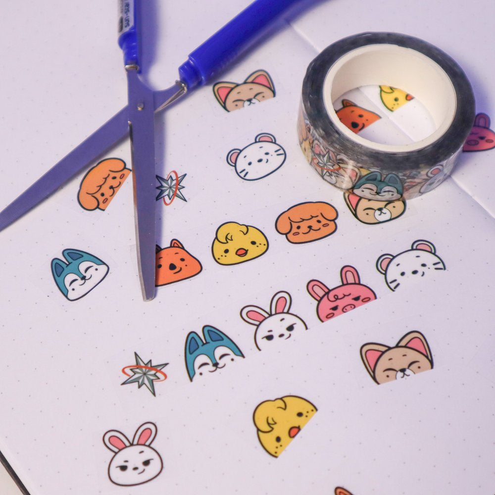 Peek-a-SKZOO Clear Tape