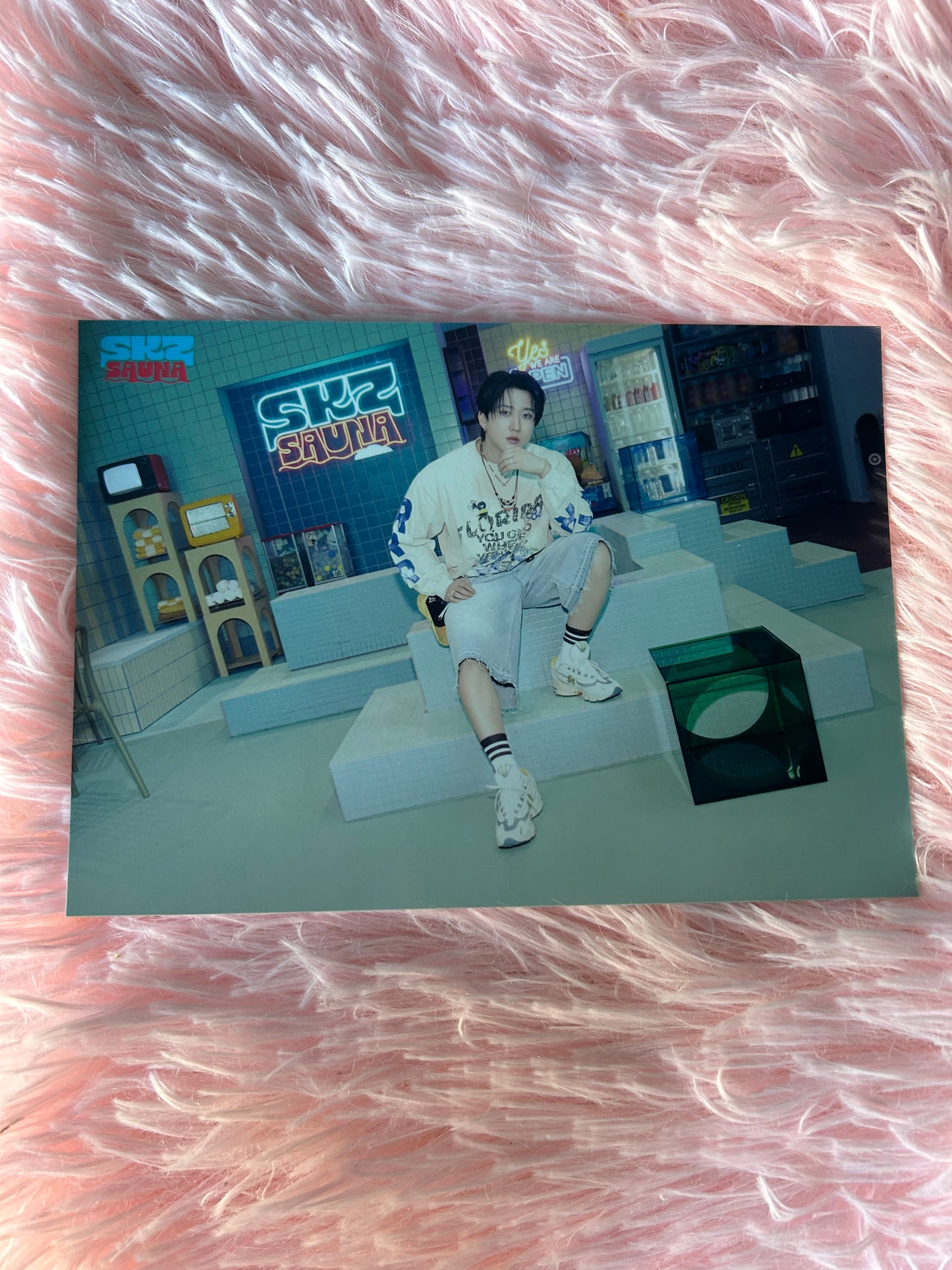Stray Kids SKZ Sauna Trading Card