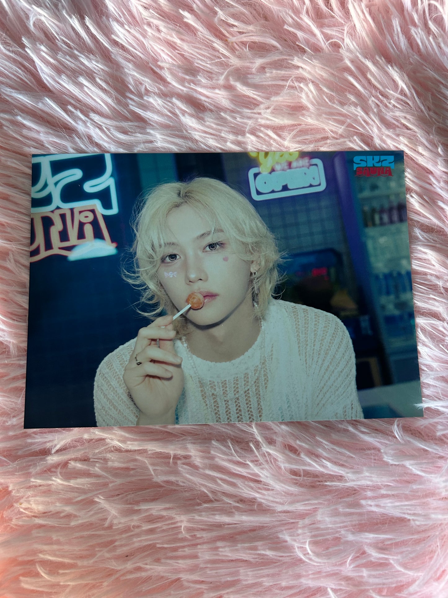 Stray Kids SKZ Sauna Trading Card