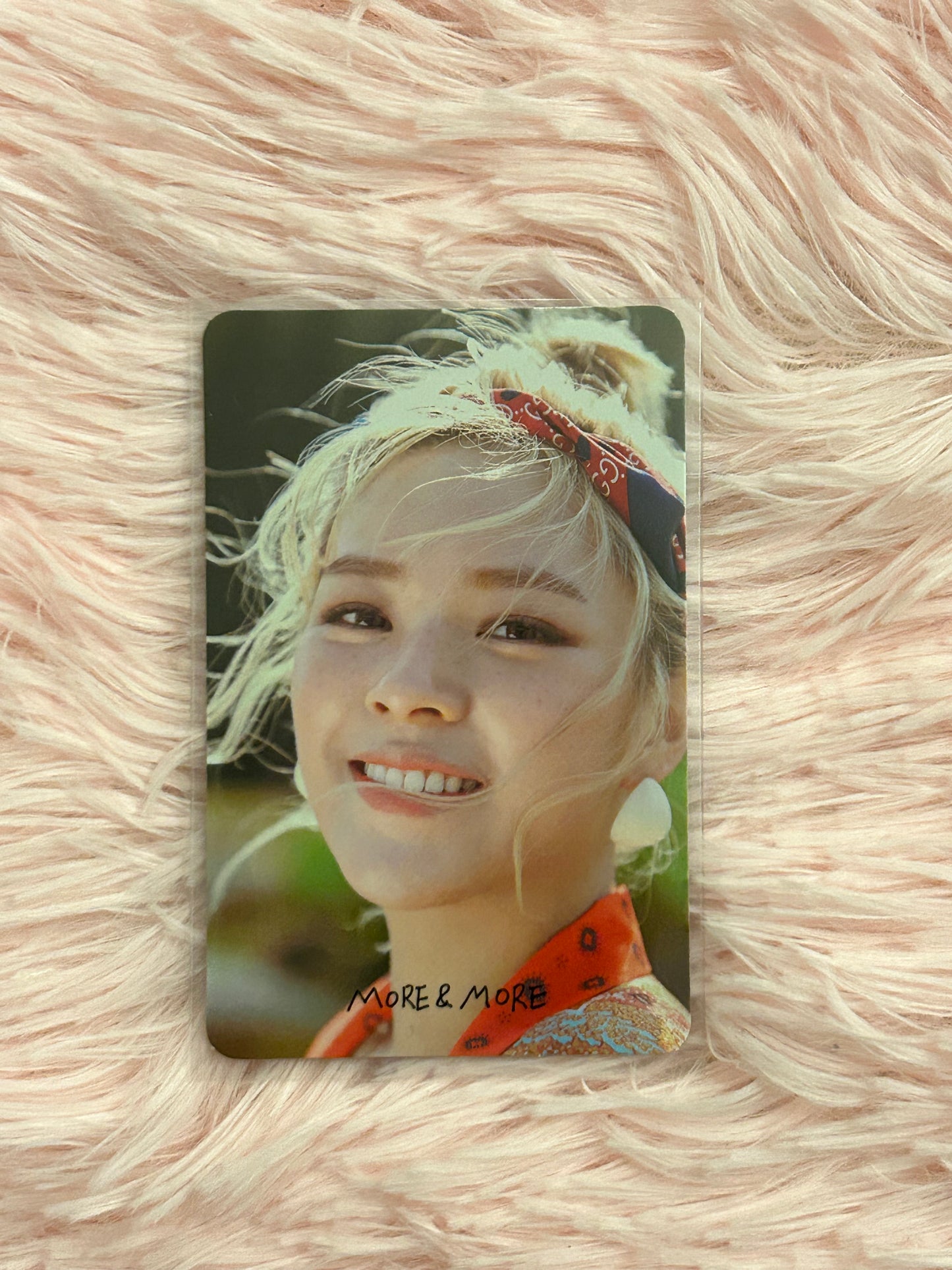 Twice More and More Jeongyeon Photocards