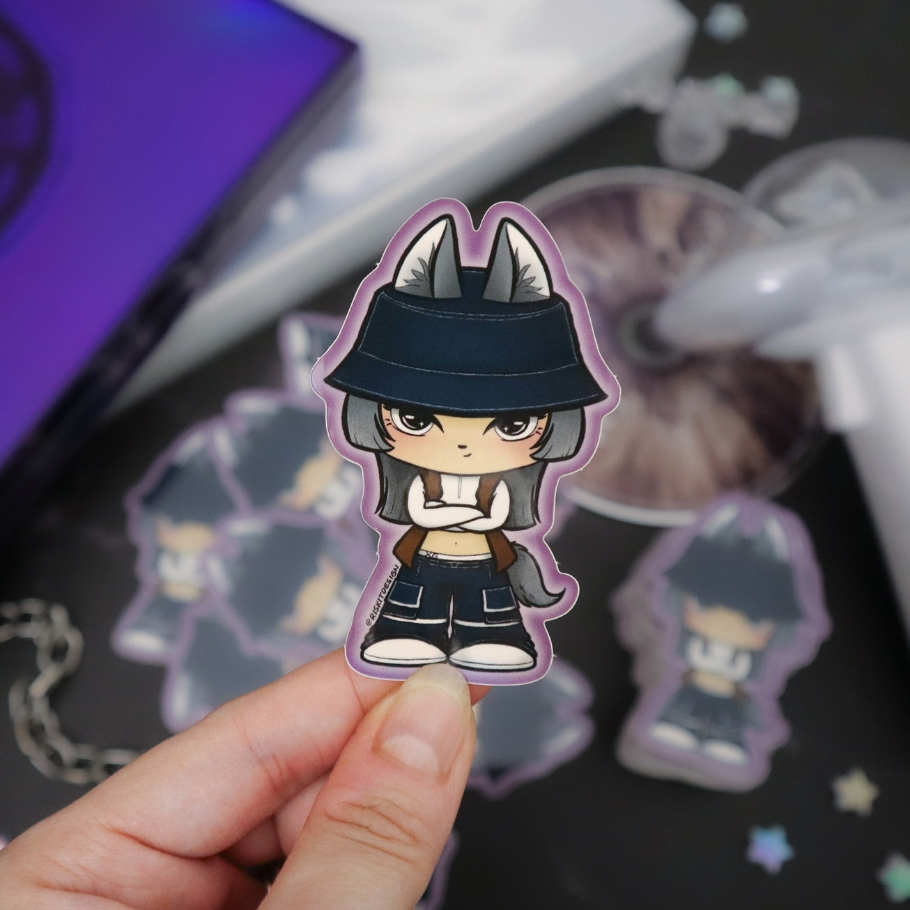 Alpha Wolf Sticker