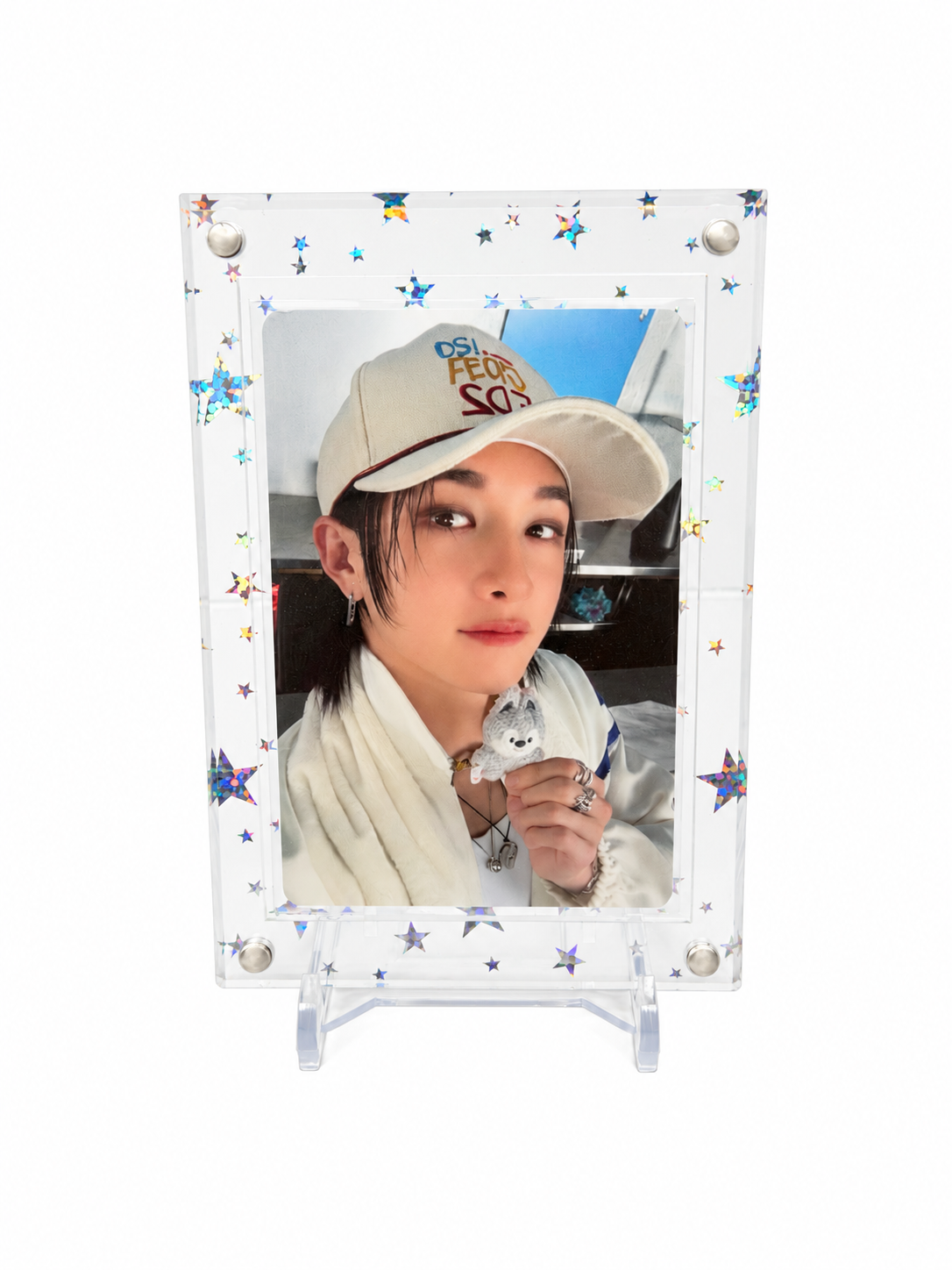 Holographic Magnetic Photocard Display Case