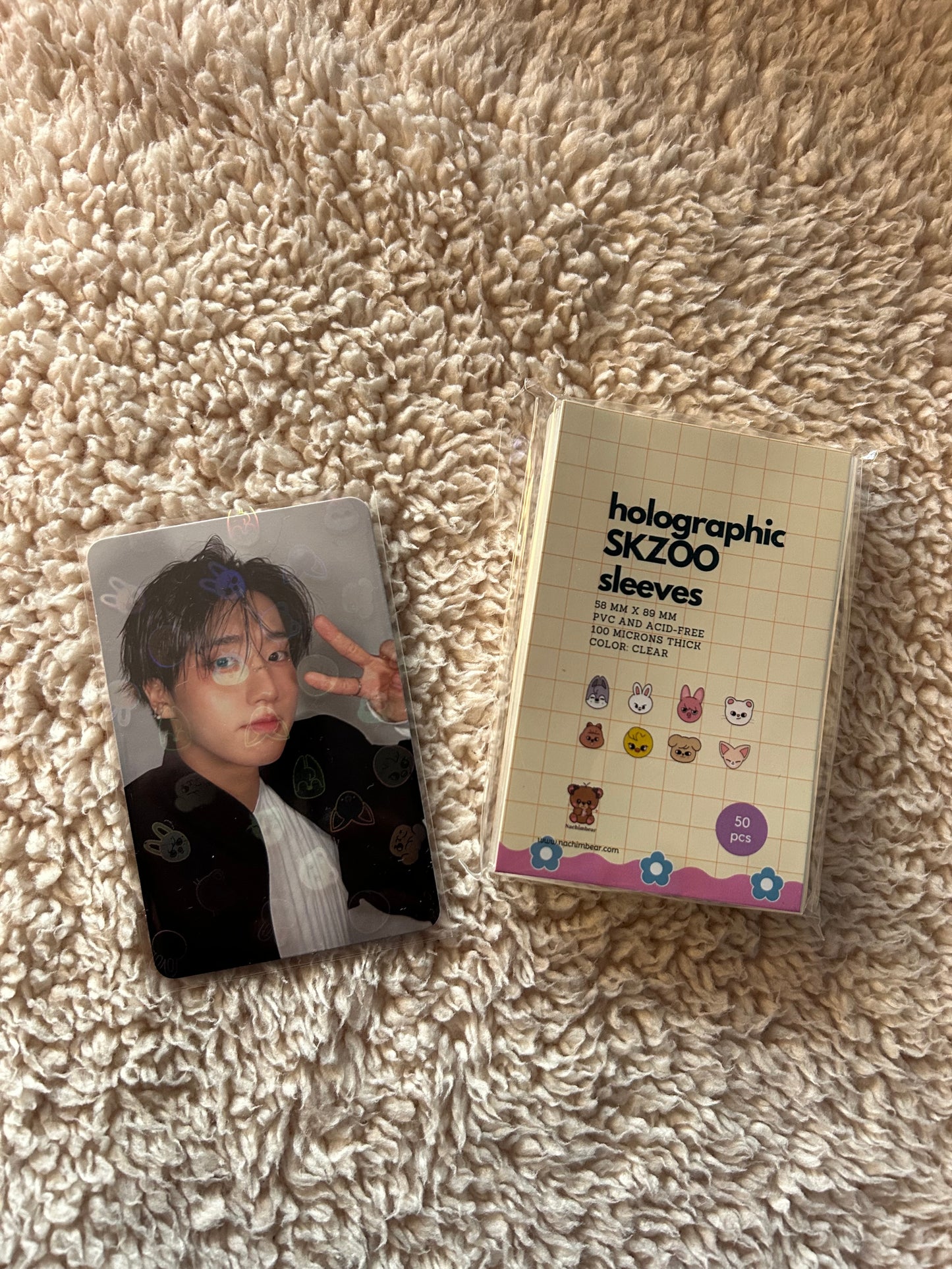 Holographic SKZOO Sleeves