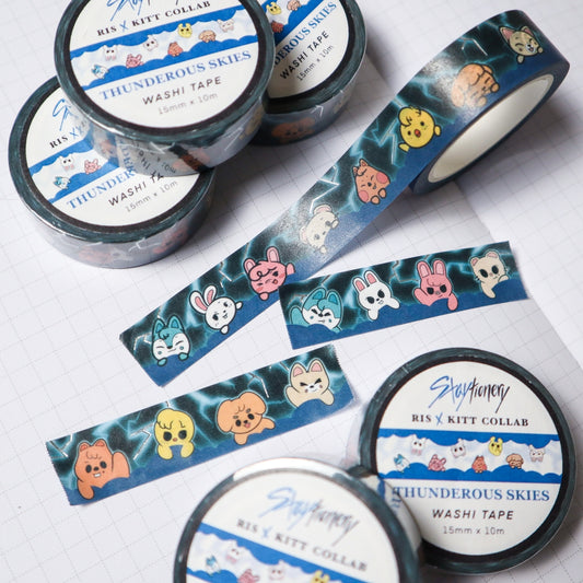 SKZ Thunderous Skies Washi Tape