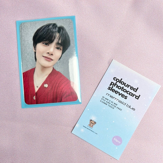 Mermaid Blue Photocard Sleeves