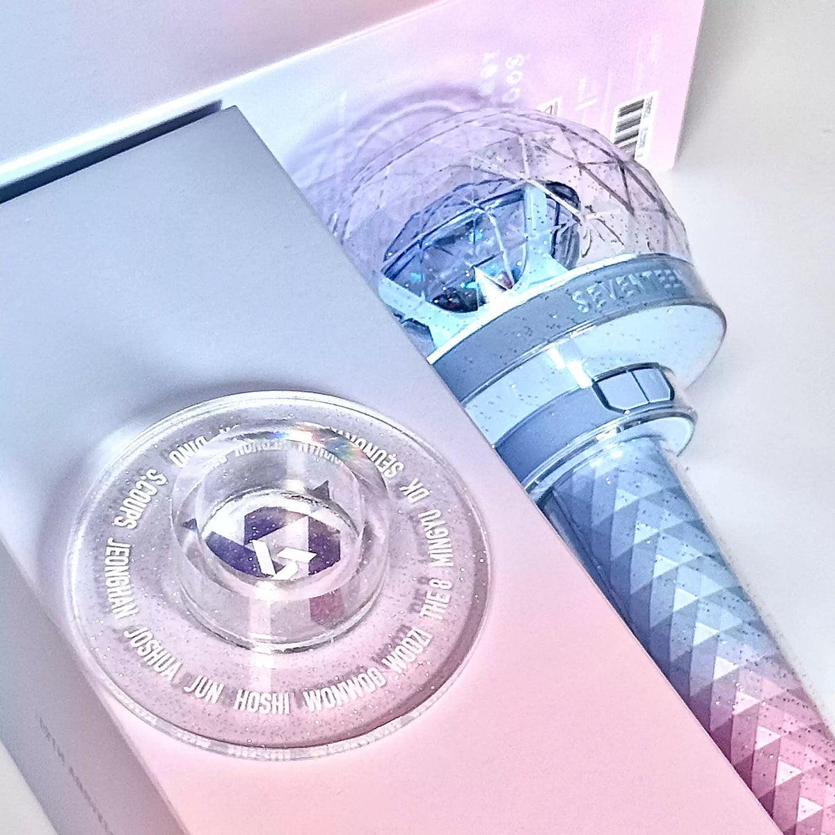 SEVENTEEN Acrylic Lightstick Stand | Carat Bong V2 & V3