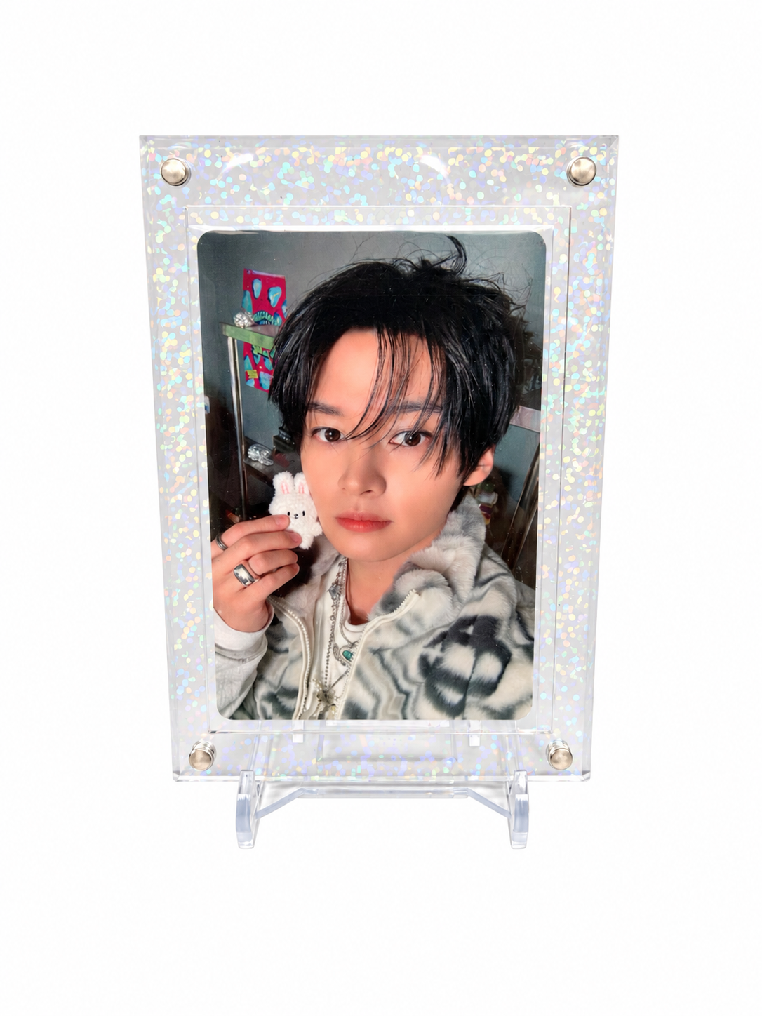 Holographic Magnetic Photocard Display Case