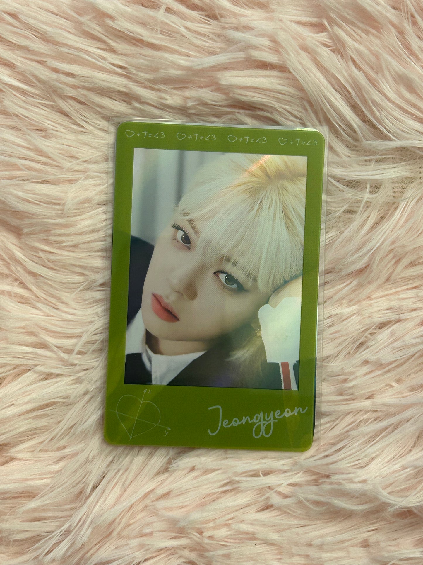 Twice Formula of Love Jeongyeon Photocards