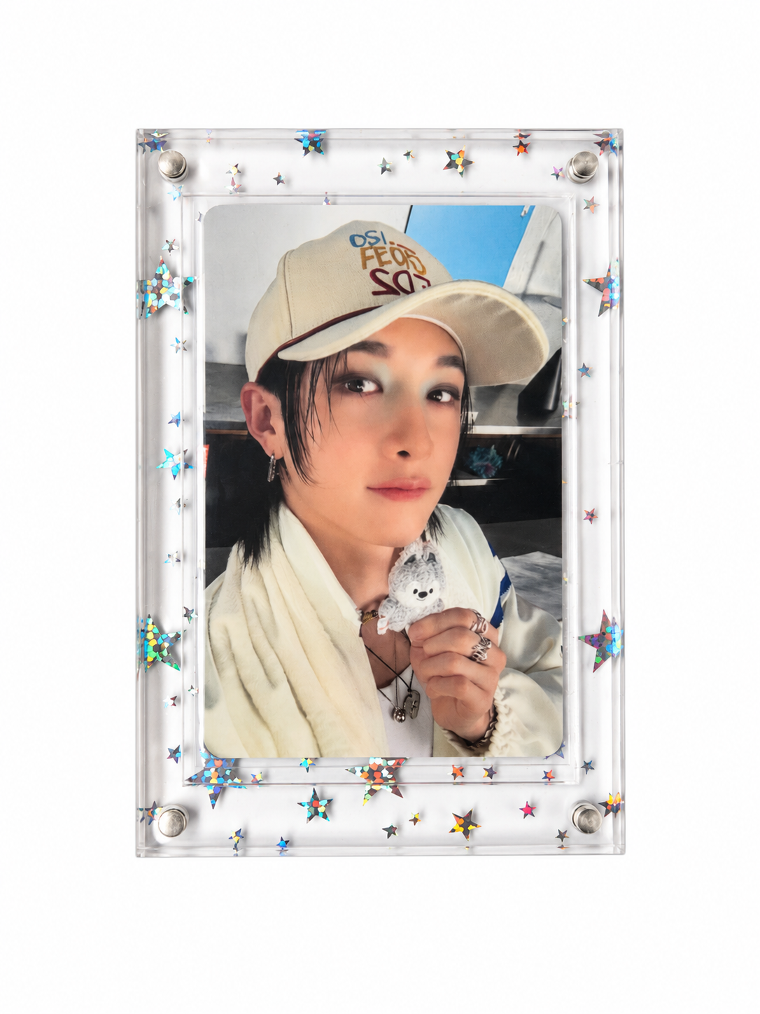 Holographic Magnetic Photocard Display Case