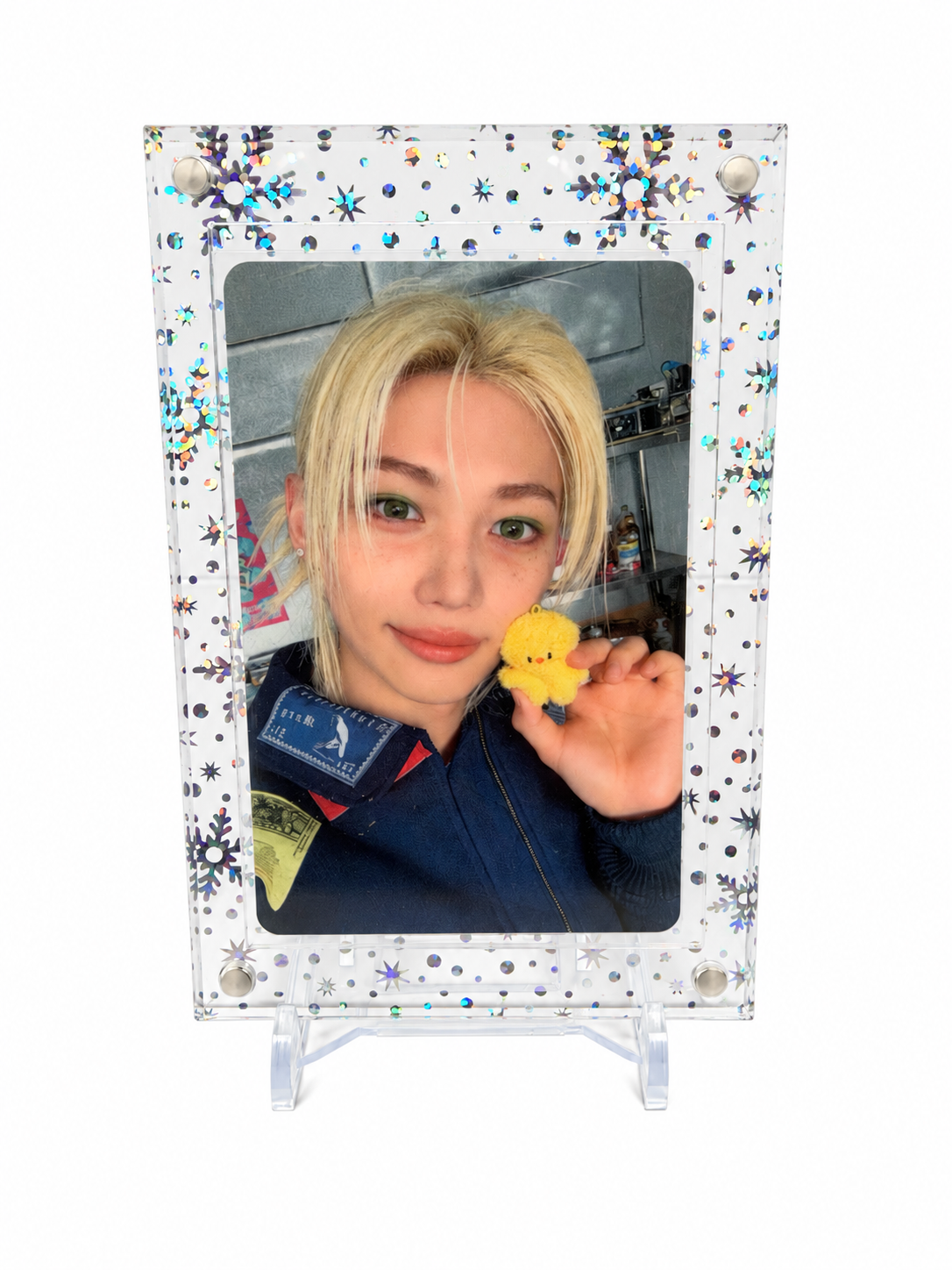 Holographic Magnetic Photocard Display Case