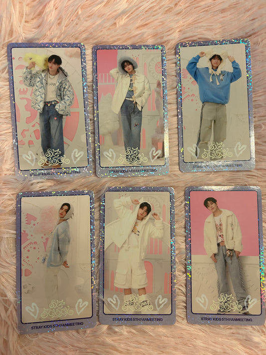 Stray Kids 5th Fanmeeting [SKZ 5 o’clock] Special Trading Card