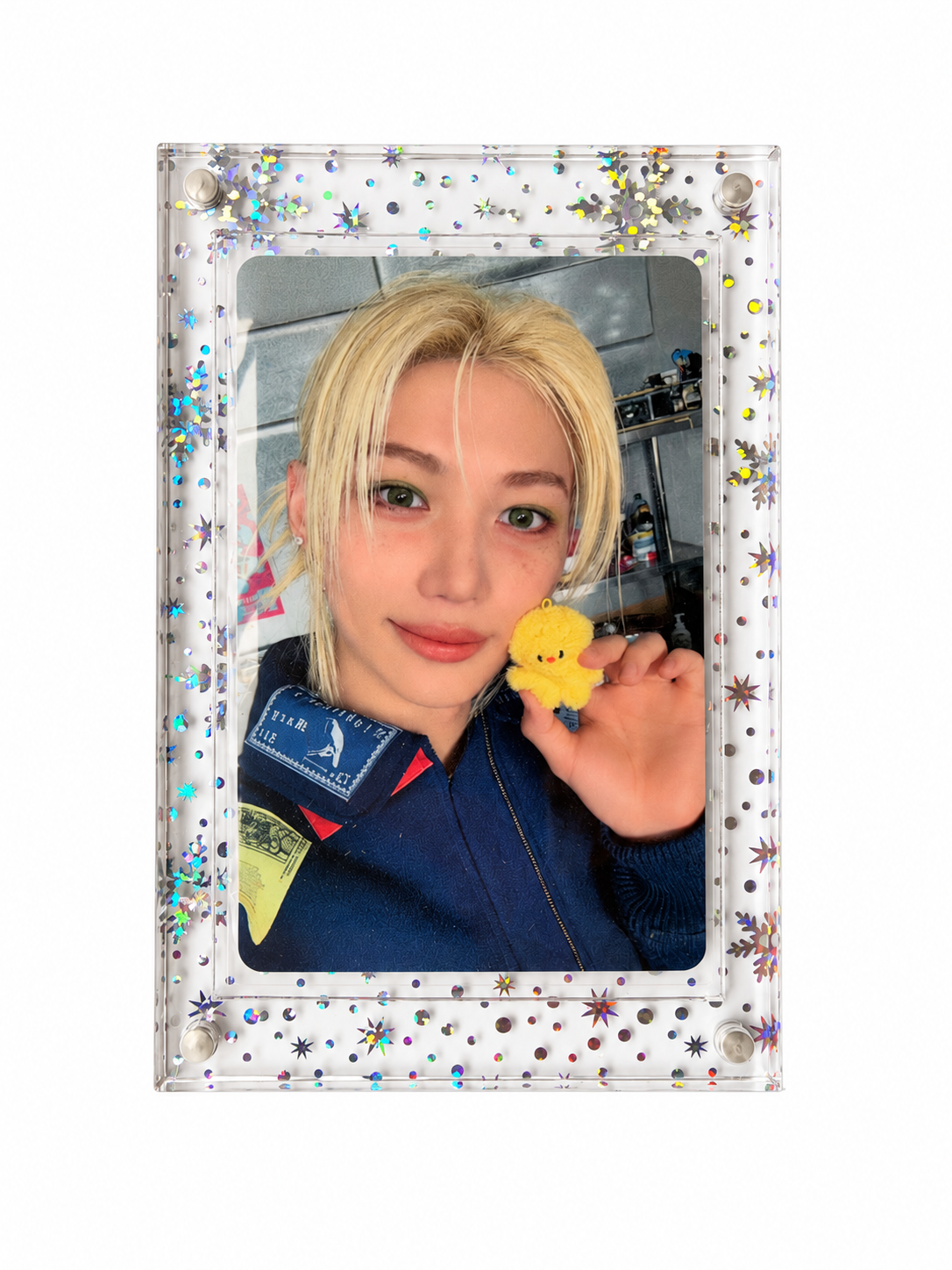 Holographic Magnetic Photocard Display Case