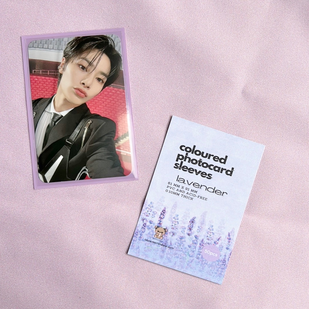 Lavender Photocard Sleeves