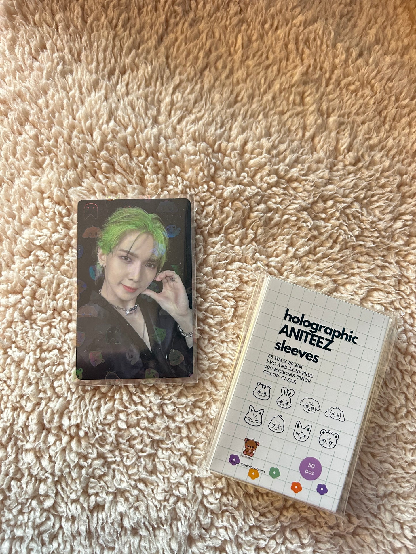 Holographic ANITEEZ Sleeves