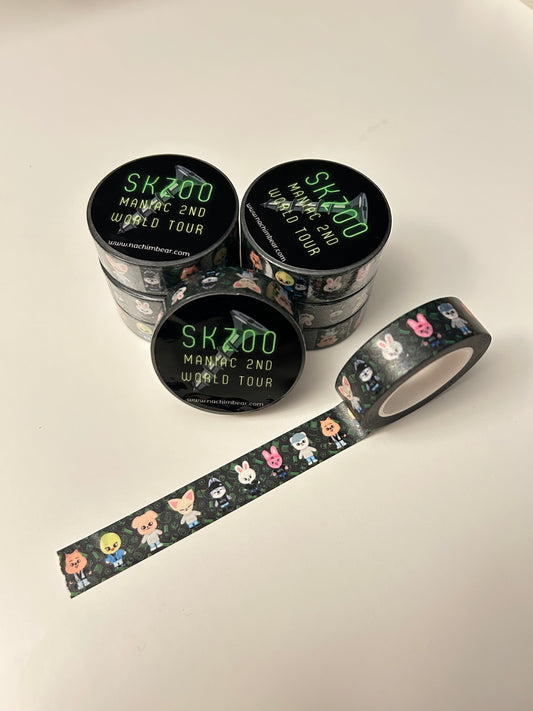 SKZOO Maniac 2nd World Tour Washi Tape