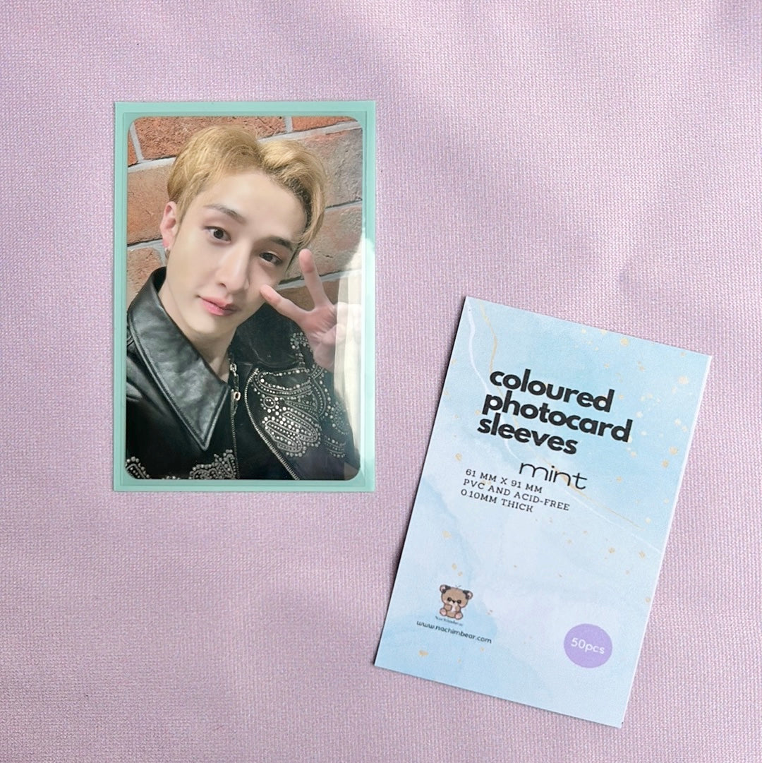 Mint Photocard Sleeves