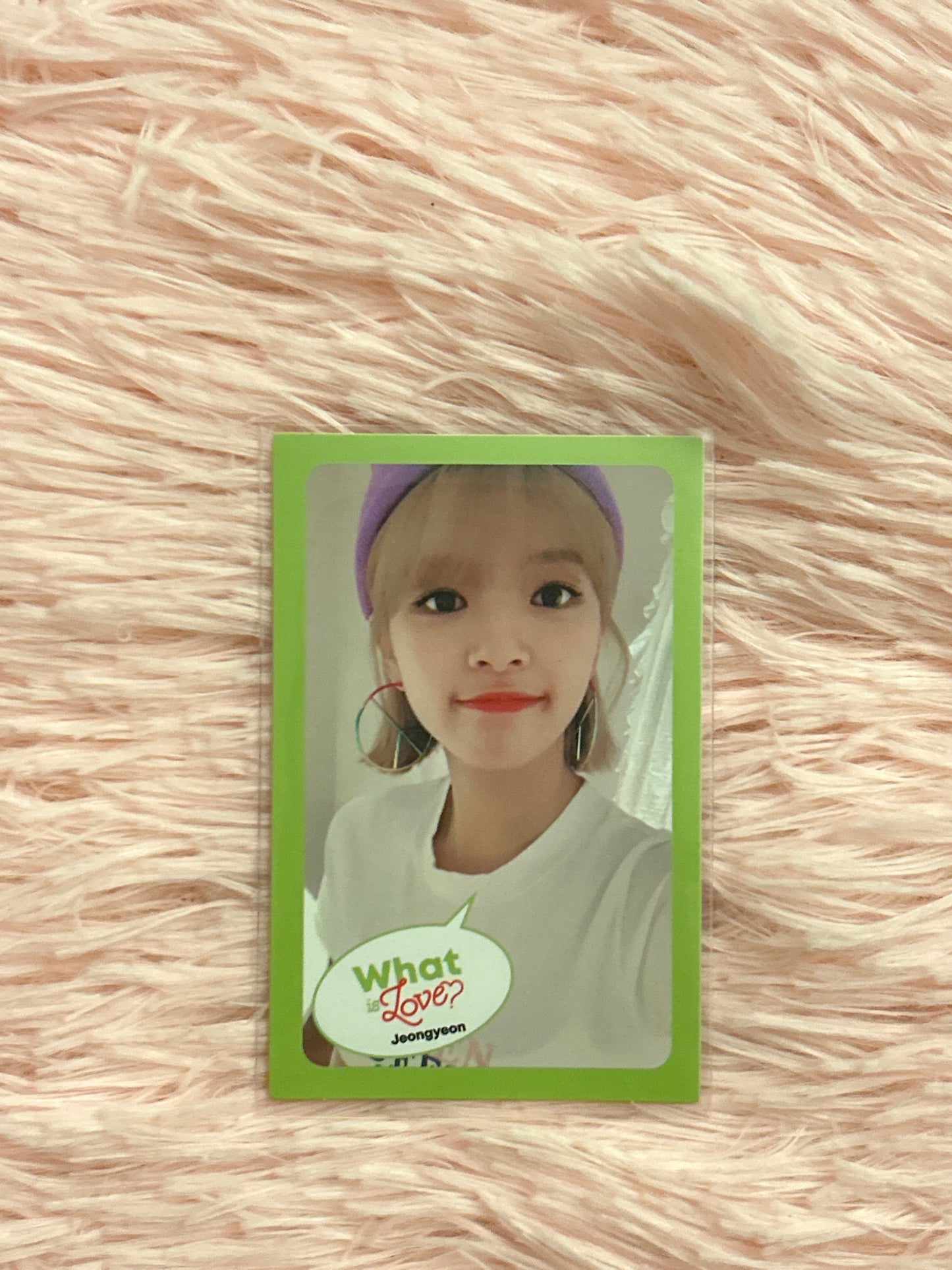 Twice What is Love Jeongyeon Photocards