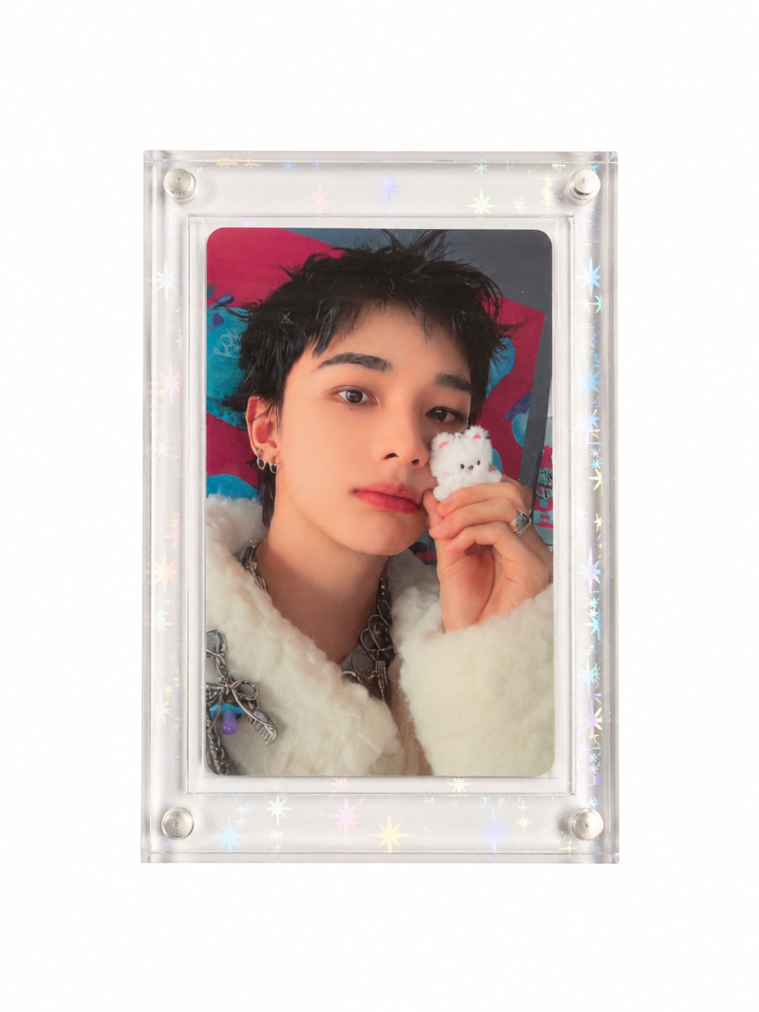 Holographic Magnetic Photocard Display Case