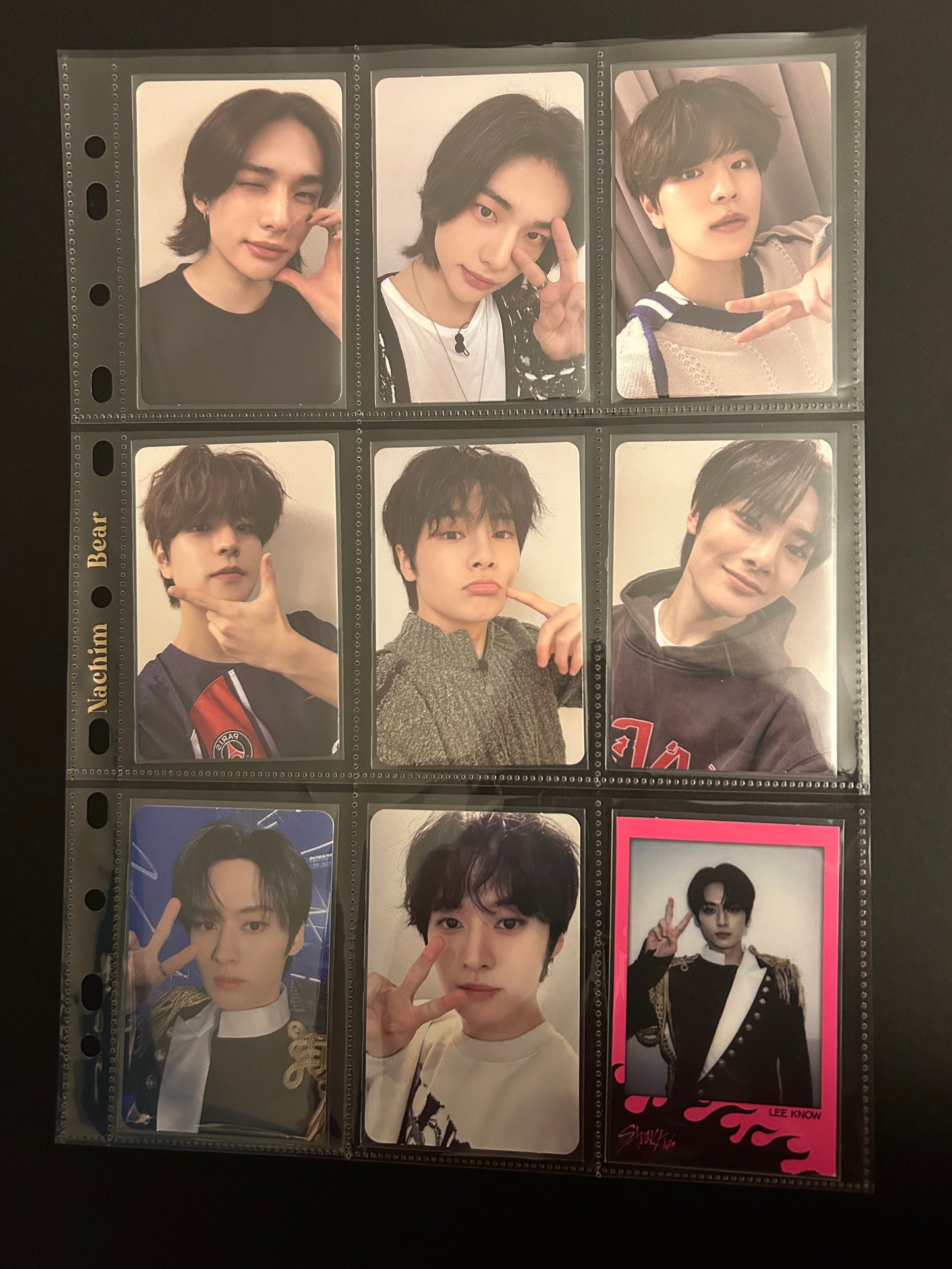 Standard Photocard Binder Pages