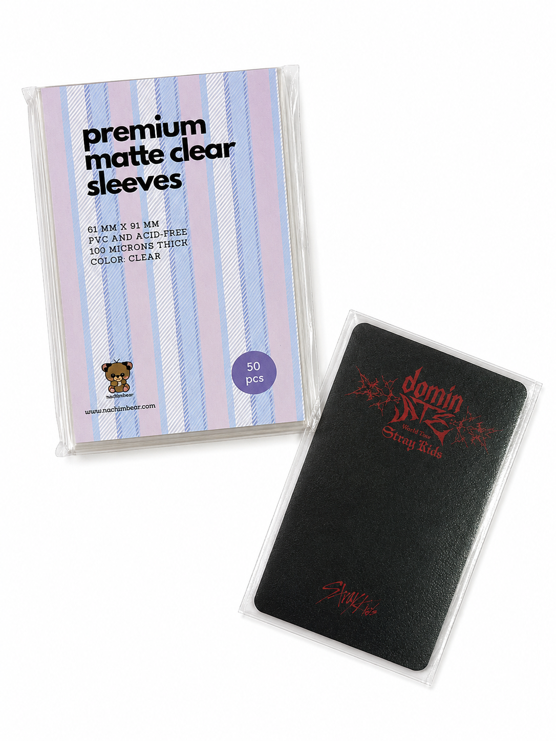Premium Matte Clear Sleeves