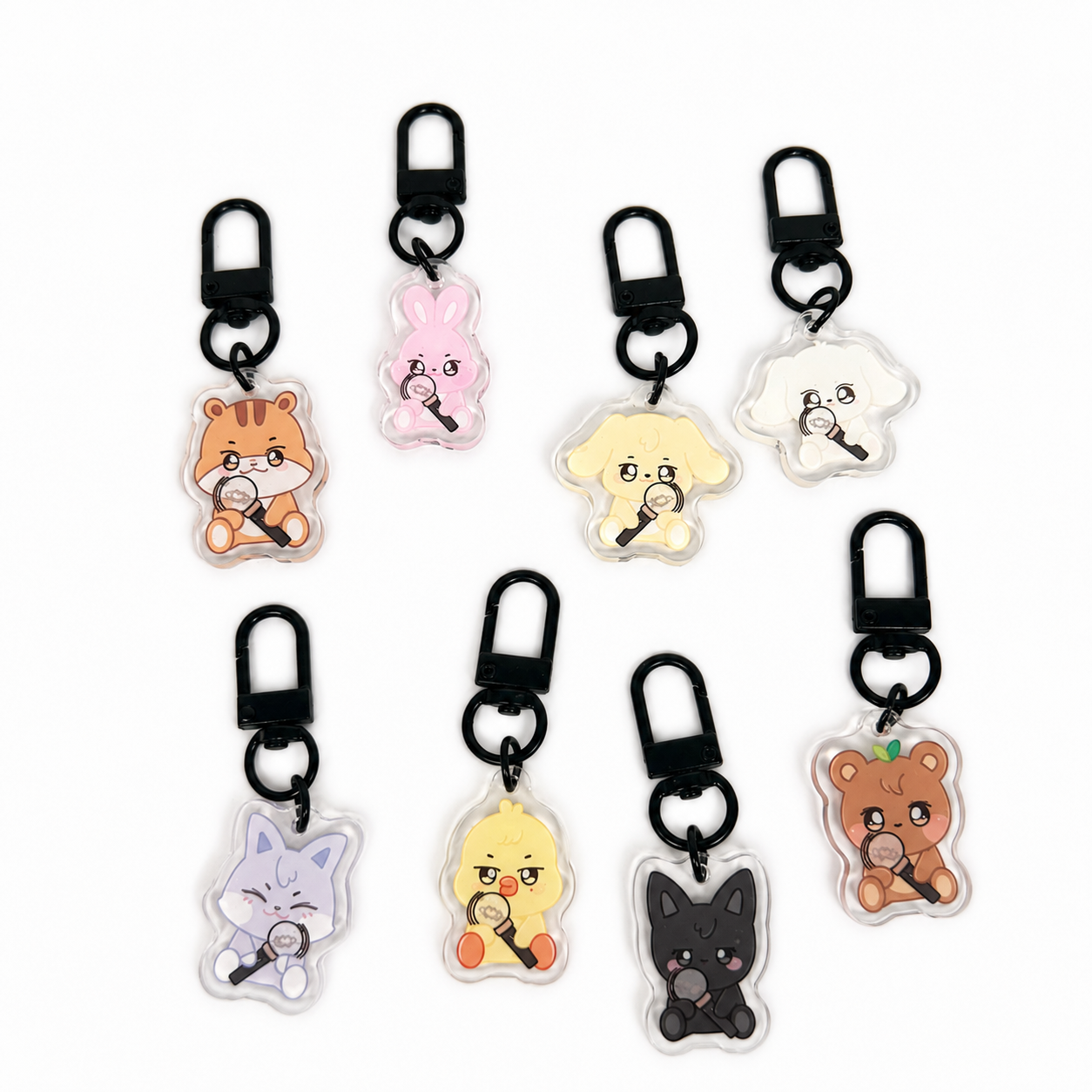 ANITEEZ Lightiny Acrylic Keychains