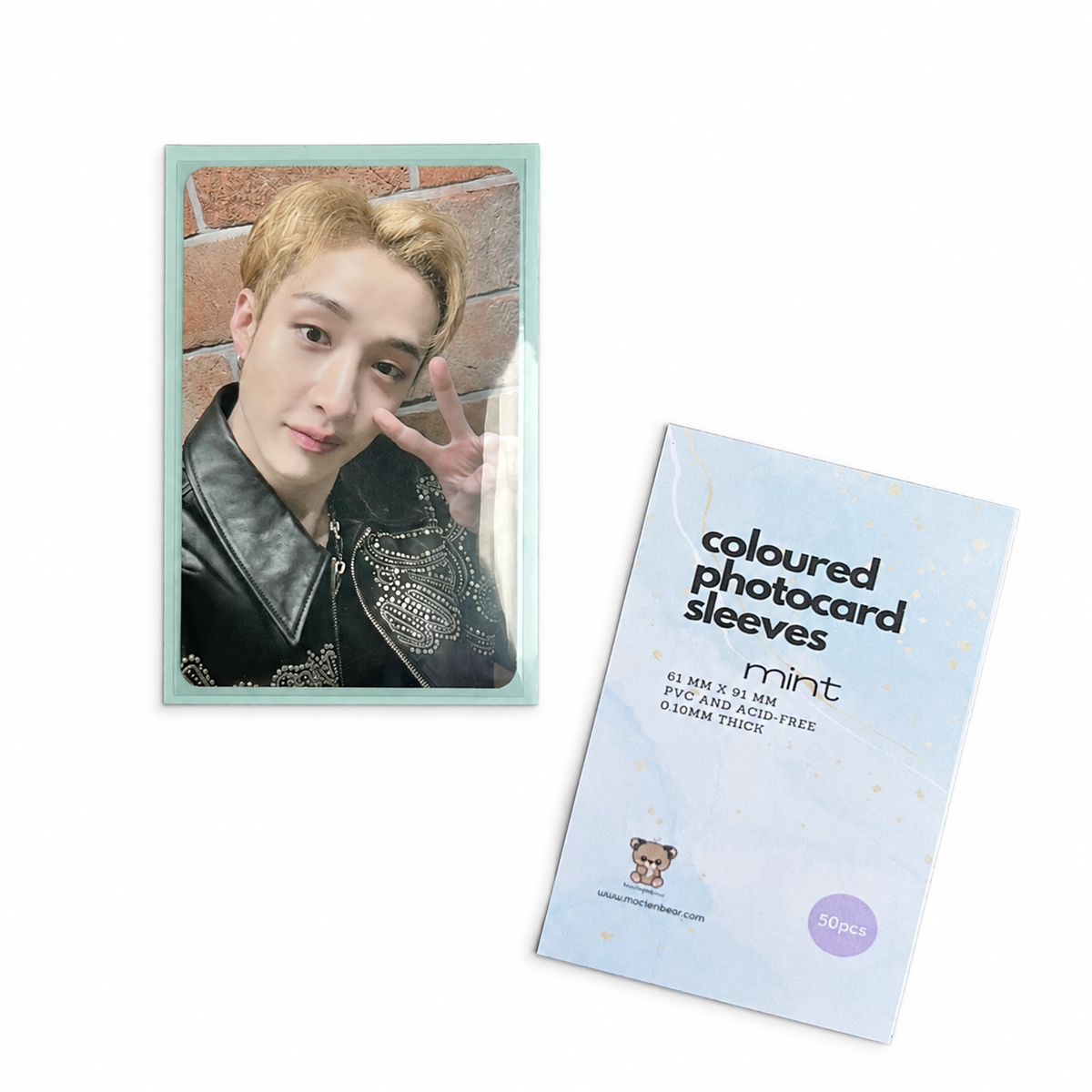 Mint Photocard Sleeves