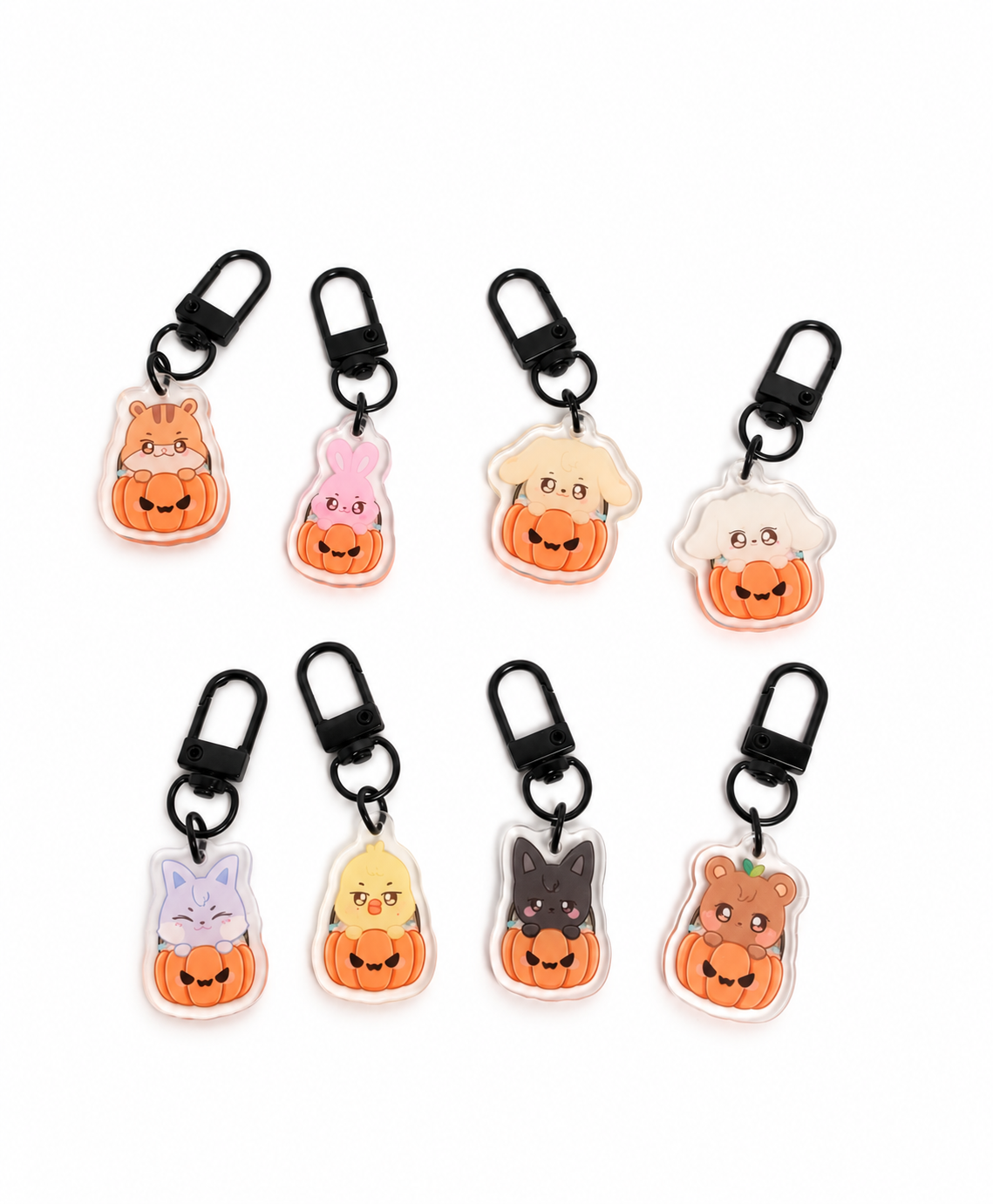 ANITEEZ Pumpkin Acrylic Keychain