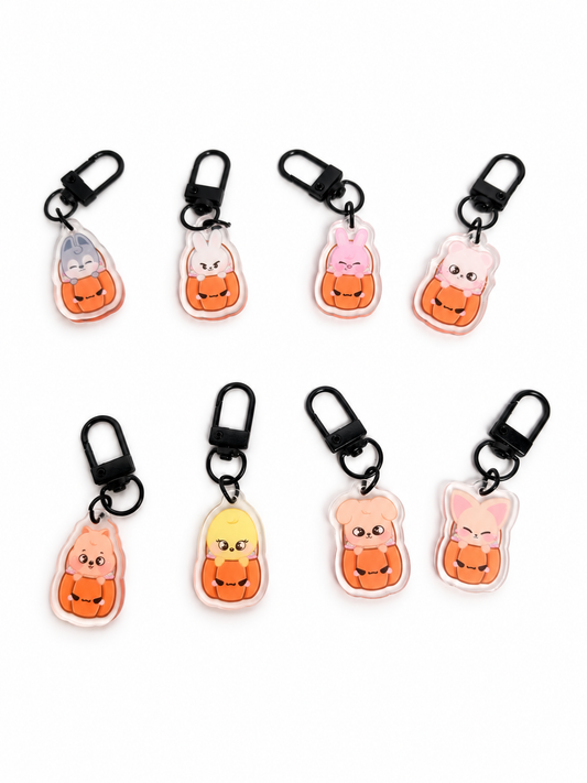 SKZOO Pumpkin Acrylic Keychain