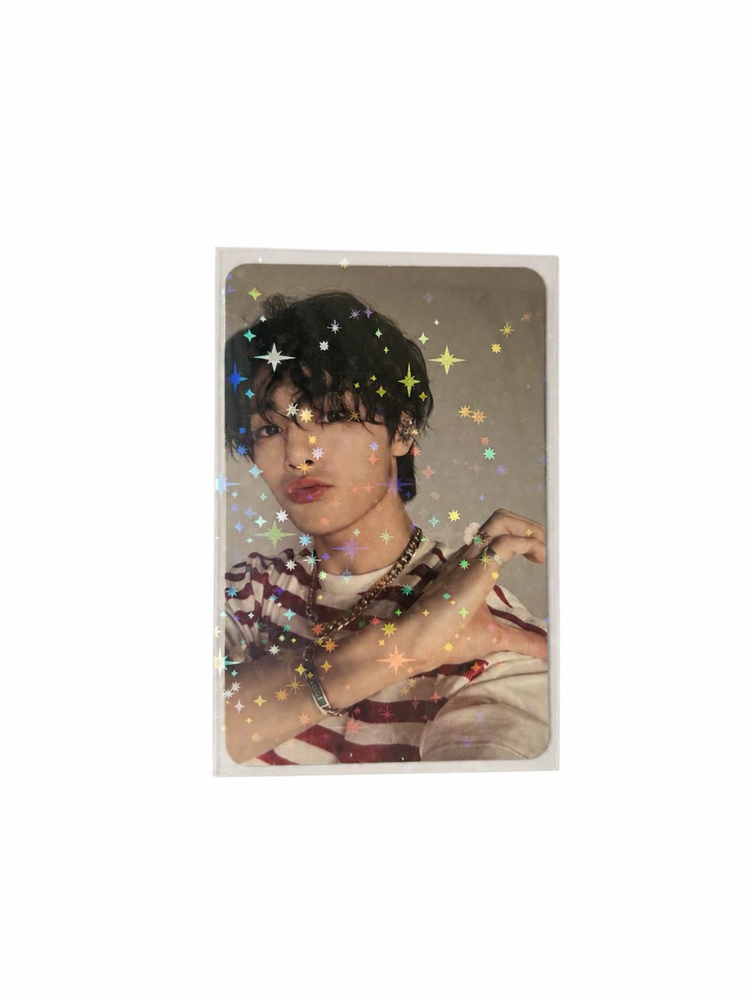 Holographic Photocard Sleeves – Rainbow Pixie Dust