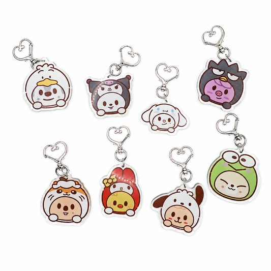 SKZOO × Sanrio-Inspired Acrylic Keychain