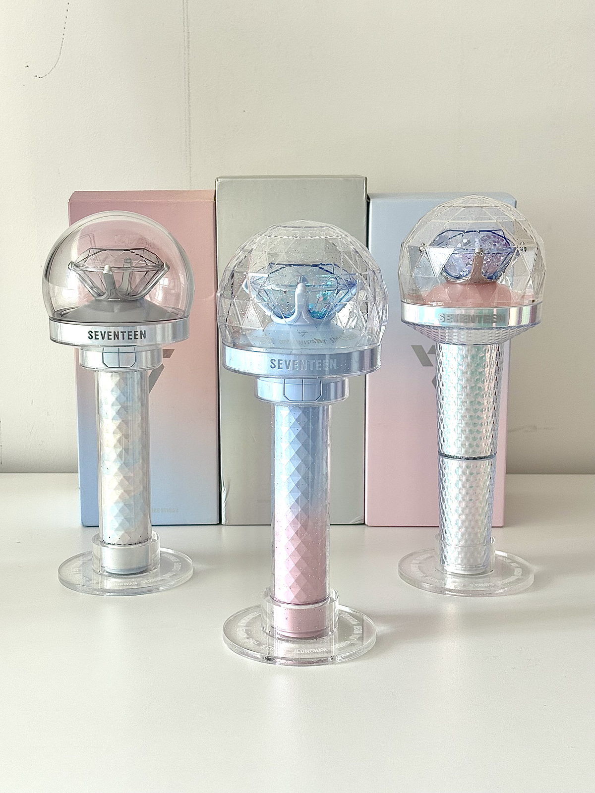 SEVENTEEN Acrylic Lightstick Stand | Carat Bong V2 & V3